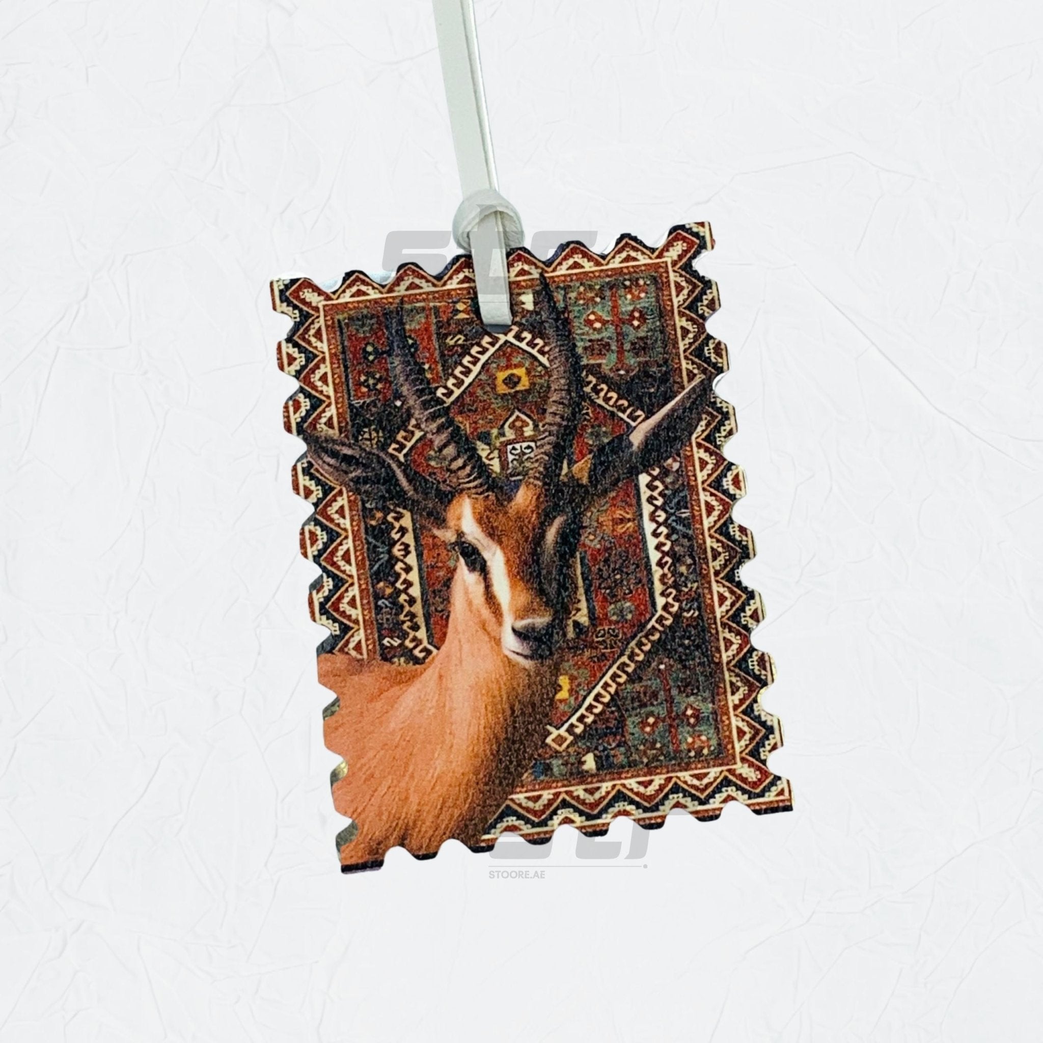 Leather Charm Double Side Gazelle - 4 - STOORE.AE | ستور الامارات